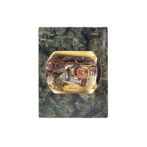 1993 Signatures of Christmas collectible glass ornament . made in USA